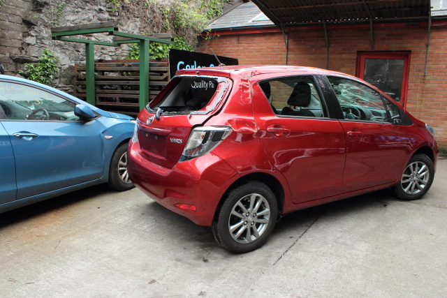 Toyota Yaris Door Check Strap Front Passengers Side -  - Toyota Yaris 2014 Petrol 1.0L Manual 5 Speed 5 Door 15 Inch wheels Elt windows front and rear